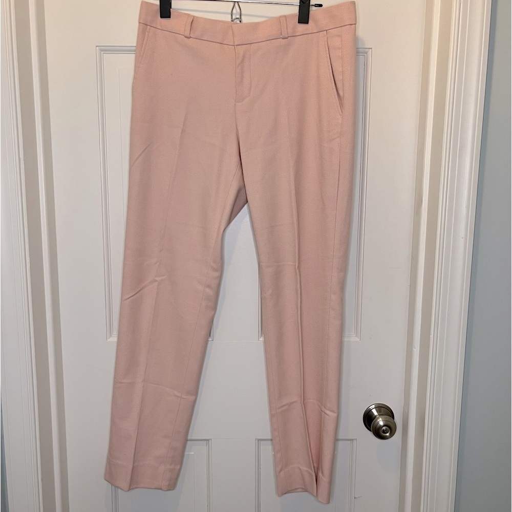 Banana Republic Light Blush Pink Tailored Trousers
